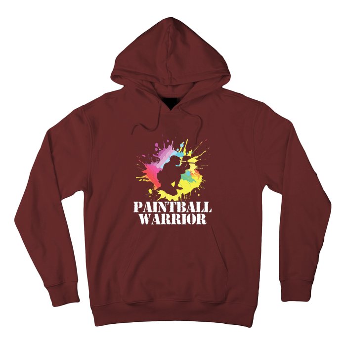 Paintball Warrior Paintball Player Birthday Party Hoodie