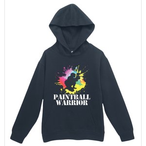 Paintball Warrior Paintball Player Birthday Party Urban Pullover Hoodie