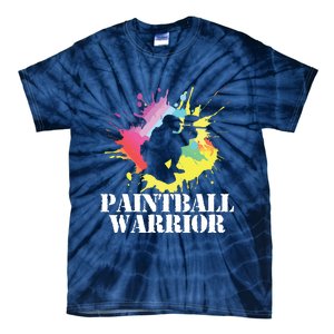 Paintball Warrior Paintball Player Birthday Party Tie-Dye T-Shirt