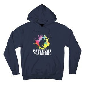 Paintball Warrior Paintball Player Birthday Party Tall Hoodie