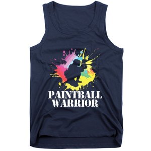 Paintball Warrior Paintball Player Birthday Party Tank Top