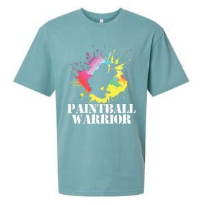 Paintball Warrior Paintball Player Birthday Party Sueded Cloud Jersey T-Shirt