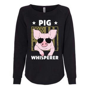 Pig Whisperer Pig Design For Men Hog Farmer Womens California Wash Sweatshirt