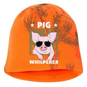 Pig Whisperer Pig Design For Men Hog Farmer Kati - Camo Knit Beanie