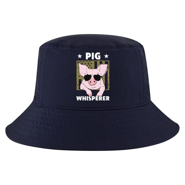 Pig Whisperer Pig Design For Men Hog Farmer Cool Comfort Performance Bucket Hat