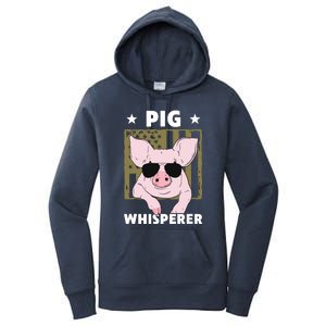 Pig Whisperer Pig Design For Men Hog Farmer Women's Pullover Hoodie