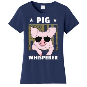 Pig Whisperer Pig Design For Men Hog Farmer Women's T-Shirt