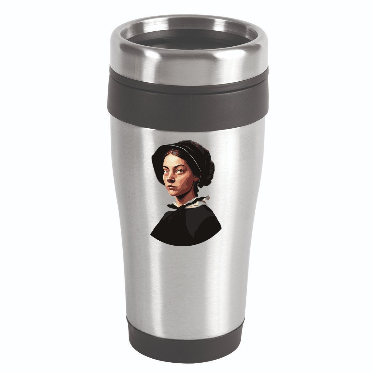 Pilgrim Woman Painting 16oz Travel Tumbler