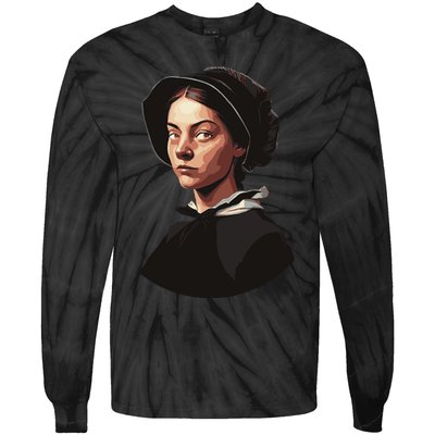 Pilgrim Woman Painting Tie-Dye Long Sleeve Shirt