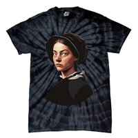 Pilgrim Woman Painting Tie-Dye T-Shirt