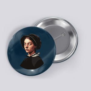 Pilgrim Woman Painting Button