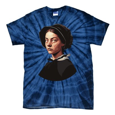 Pilgrim Woman Painting Tie-Dye T-Shirt