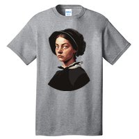 Pilgrim Woman Painting Tall T-Shirt