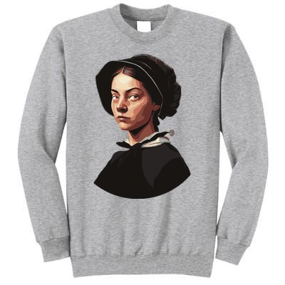 Pilgrim Woman Painting Tall Sweatshirt