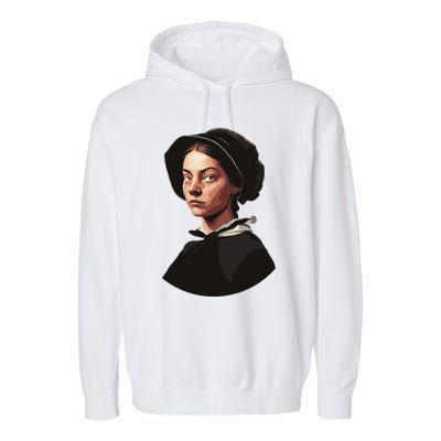 Pilgrim Woman Painting Garment-Dyed Fleece Hoodie