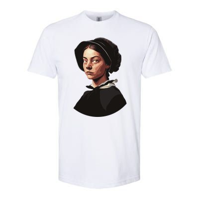 Pilgrim Woman Painting Softstyle® CVC T-Shirt