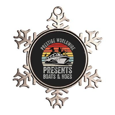 Prestige Worldwide Presents Boats And Hoes Metallic Star Ornament