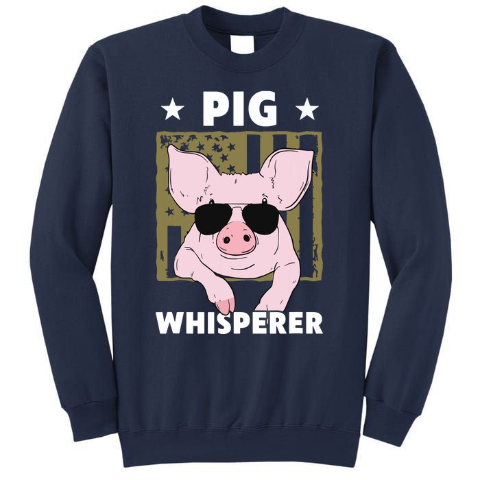 Pig Whisperer Pig Design For Men Hog Farmer Sweatshirt