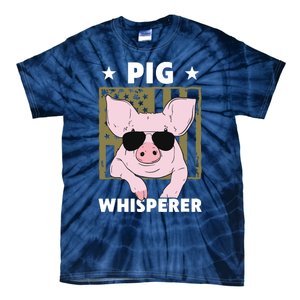 Pig Whisperer Pig Design For Men Hog Farmer Tie-Dye T-Shirt