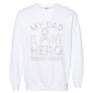 Parkinson's Warrior Parkinson's Disease Awareness Month Garment-Dyed Sweatshirt