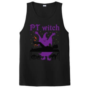 PT Witch Physical Therapy Halloween Physical Therapist PosiCharge Competitor Tank