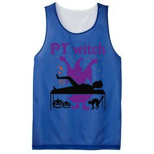 PT Witch Physical Therapy Halloween Physical Therapist Mesh Reversible Basketball Jersey Tank