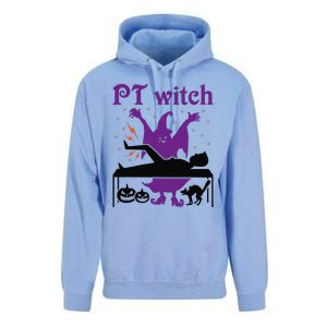 PT Witch Physical Therapy Halloween Physical Therapist Unisex Surf Hoodie