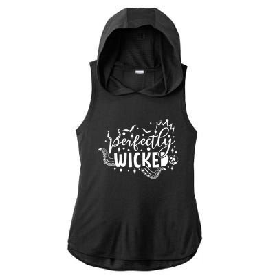 Perfectly Wicked Ladies PosiCharge Tri-Blend Wicking Draft Hoodie Tank