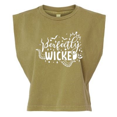 Perfectly Wicked Garment-Dyed Women's Muscle Tee