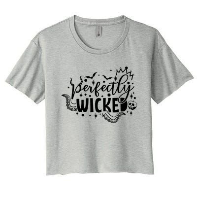 Perfectly Wicked Women's Crop Top Tee