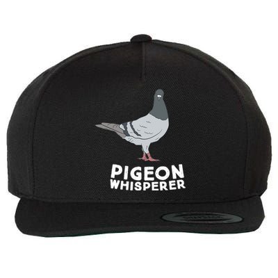 Pigeon Whisperer Pigeon Bird Cute Pigeon Whisperer Birds Wool Snapback Cap