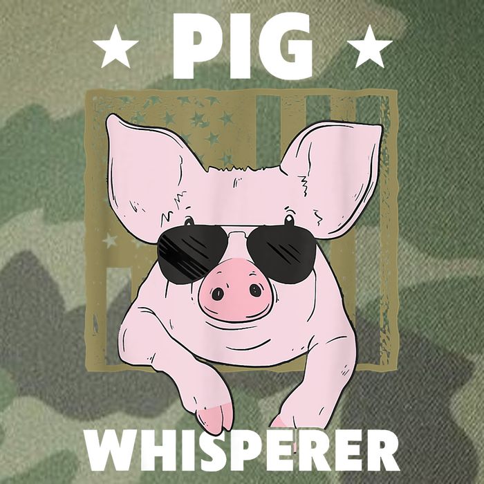 Pig Whisperer Pig Design For Hog Farmer Legacy Tie Dye Trucker Hat