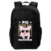 Pig Whisperer Pig Design For Hog Farmer Backpack