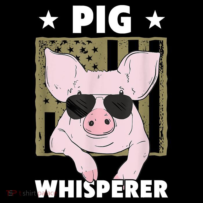 Pig Whisperer Pig Design For Hog Farmer Sustainable Bucket Hat