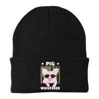 Pig Whisperer Pig Design For Hog Farmer Beanie