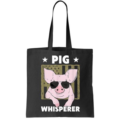 Pig Whisperer Pig Design For Hog Farmer Bag