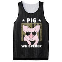 Pig Whisperer Pig Design For Hog Farmer Mesh Reversible Basketball Jersey Tank