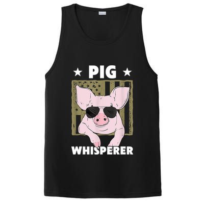 Pig Whisperer Pig Design For Hog Farmer PosiCharge Competitor Tank