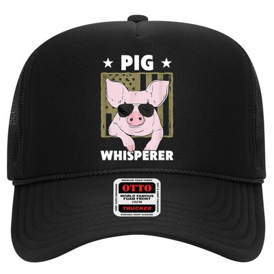 Pig Whisperer Pig Design For Hog Farmer Trucker Hat