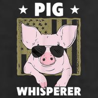 Pig Whisperer Pig Design For Hog Farmer Trucker Hat