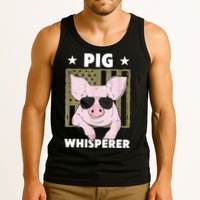Pig Whisperer Pig Design For Hog Farmer Tank Top