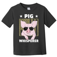 Pig Whisperer Pig Design For Hog Farmer Toddler T-Shirt