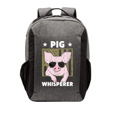 Pig Whisperer Pig Design For Hog Farmer Vector Backpack