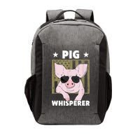 Pig Whisperer Pig Design For Hog Farmer Vector Backpack