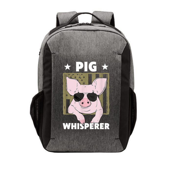 Pig Whisperer Pig Design For Hog Farmer Vector Backpack