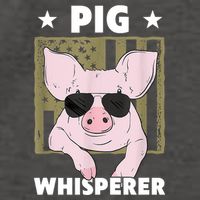 Pig Whisperer Pig Design For Hog Farmer Vector Backpack