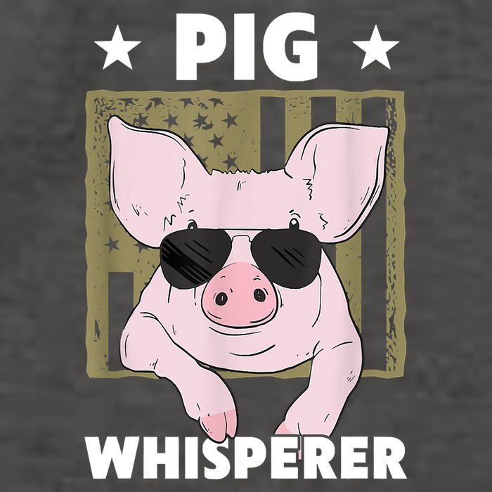 Pig Whisperer Pig Design For Hog Farmer Vector Backpack