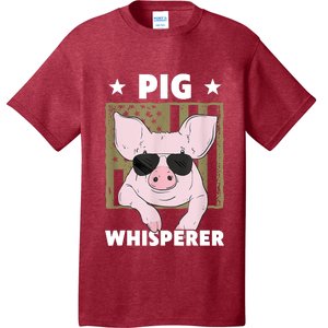 Pig Whisperer Pig Design For Hog Farmer T-Shirt