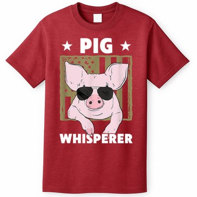 Pig Whisperer Pig Design For Hog Farmer T-Shirt