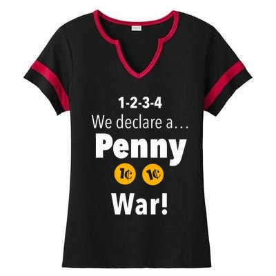 Penny War Premium Ladies Halftime Notch Neck Tee